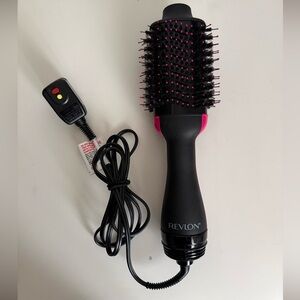 Revlon Black and Pink Hot Air Styling Brush